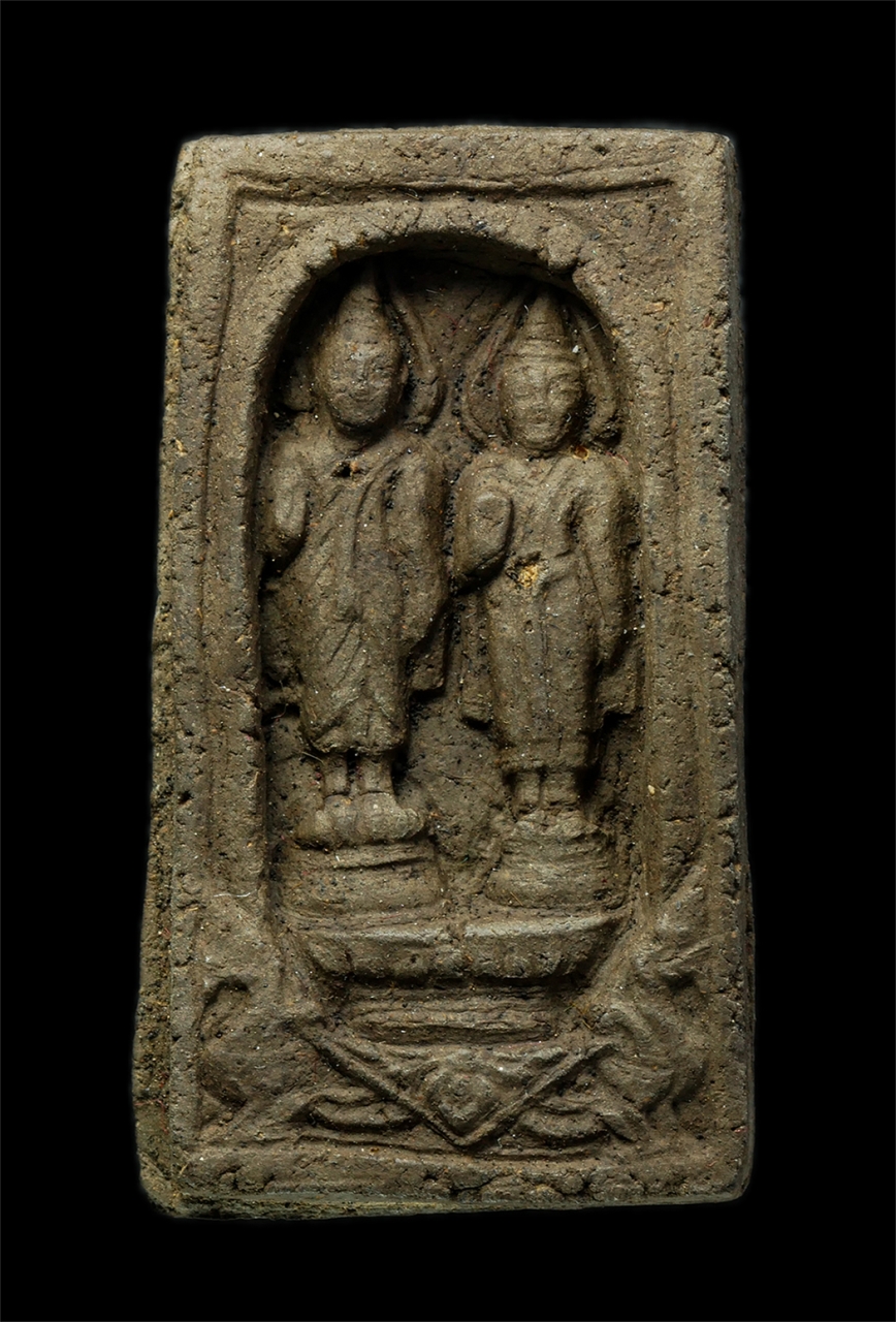 2569-03-04 (197)p.jpg - พระผงพระพุทธรูปสองพี่น้อง พ่อท่านลาก พระครูพิศาลวุฒิคุณ (ท่านจันทร์) วัดวชิรปราการ (วัดนาลาน) ต.โกตาบารู อ.รามัน จ.ยะลา รุ่นสร้างวิหาร ปี2537 เนื้อผงพ [..] | https://kamulet.in.th